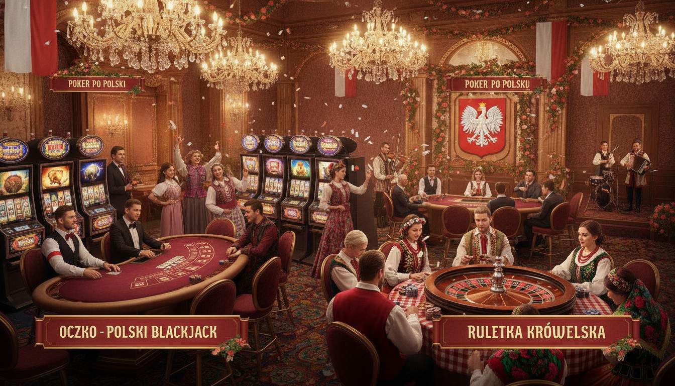Variety of casino game categories